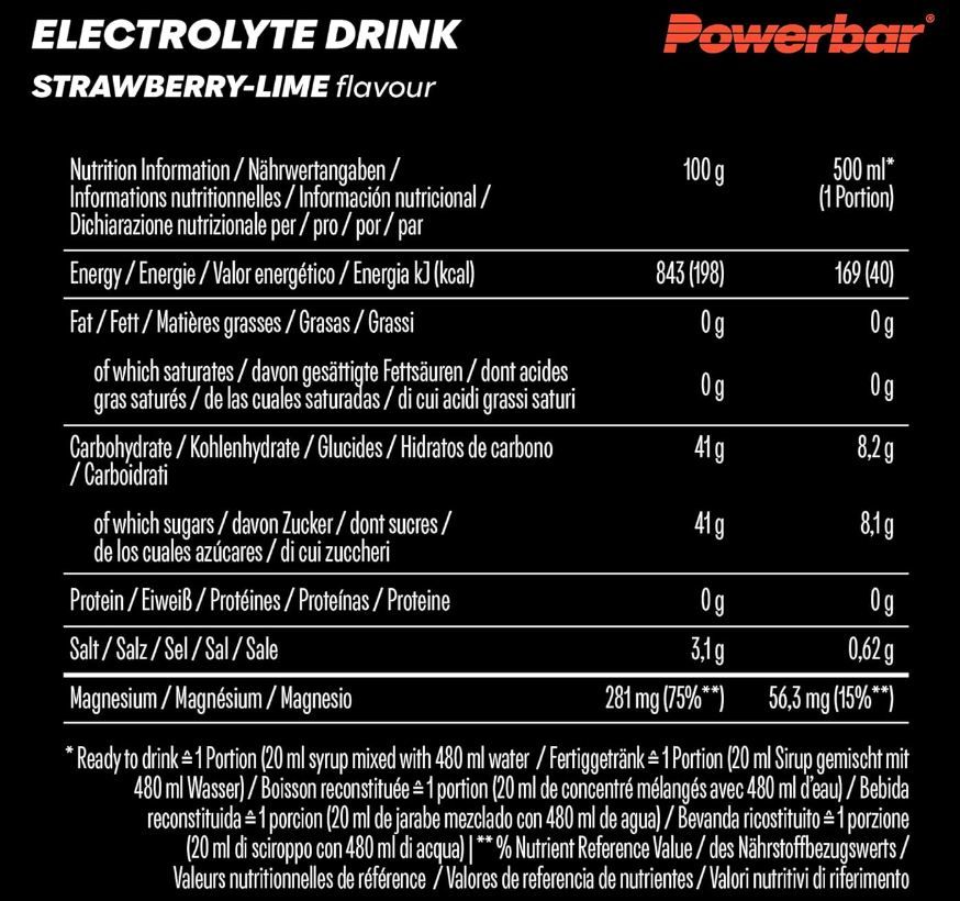 🍹 1 Liter Powerbar Elektrolyte Drink in 3 Sorten für je 14,99€ (statt 22€)