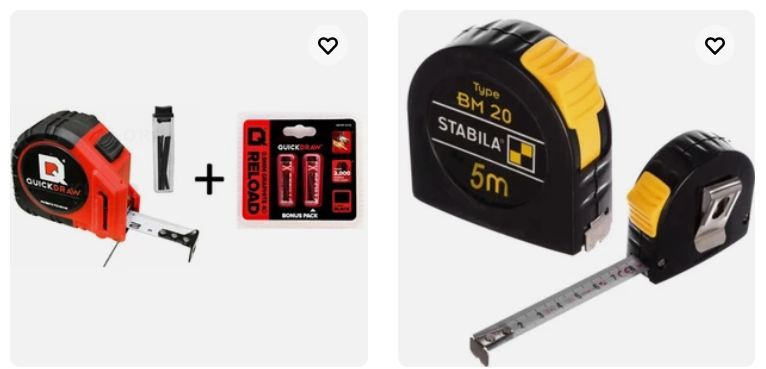 📏 eBay: -55% Rabatt ab 2 Artikel auf Stabila Bandmaß in 3 Ausführungen 📏 eBay: 55% Rabatt ab 2 Artikel auf Stabila Bandmaß in 3 Ausführungen