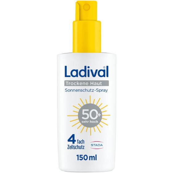 🧴 Ladival Sonnenschutz Spray LSF 50+ für trockene Haut, 150ml ab 9,20€ (statt 16€)