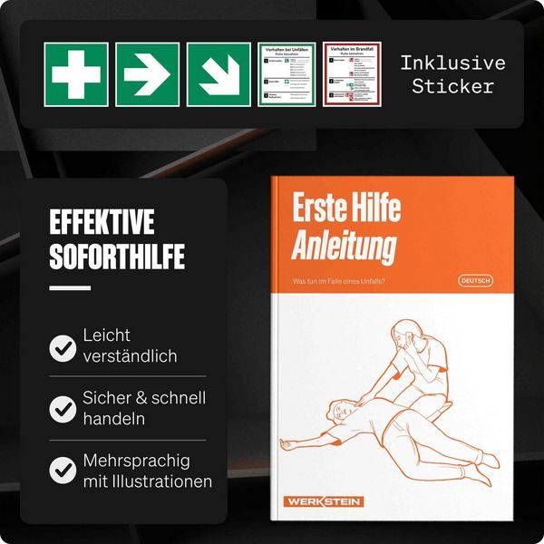 🚑 Werkstein DIN 13157 Erste Hilfe Koffer für 24,98€ (statt 40€) 🚑 Werkstein DIN 13157 Erste Hilfe Koffer für 24,98€ (statt 40€)