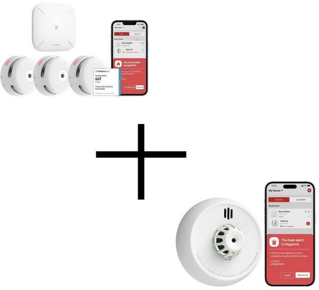 🚨 60€ Rabatt auf X-Sense Smarte Rauchmelder Sets - z.B. mit Thermometer für 62,99€ (statt 123€) 🚨 60€ Rabatt auf X Sense Smarte Rauchmelder Sets z.B. mit Thermometer für 62,99€ (statt 123€)