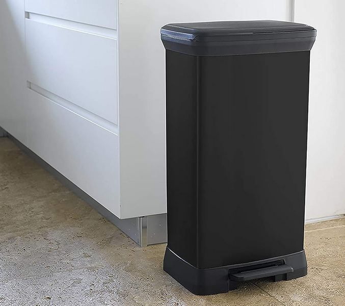 🗑️  50% Rabatt auf Curver Abfalleimer mit Pedal   z.B. 50L Schwarz für 29,99€ (statt 43€)