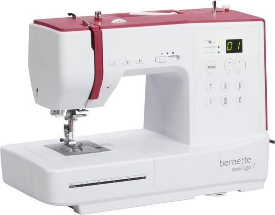 🪡 Bernette Sew & Go 7 Nähmaschine mit 80 Sticharten für 169,99€ (statt 330€)