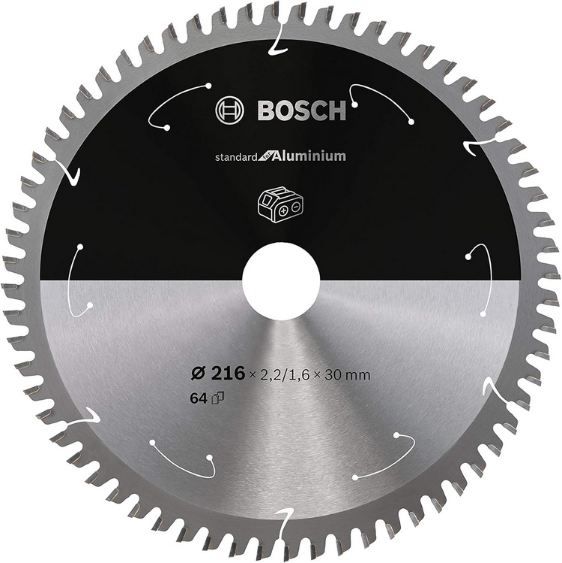 🪚 Bosch PRO Aluminium Kreissägeblatt für Aluminium, 216mm für 28,99€ (statt 38€)