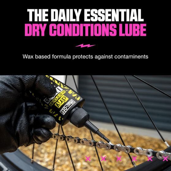 ⛓️ Muc Off Dry Lube Kettenschmiermittel, 50ml für 5,95€ (statt 11€)