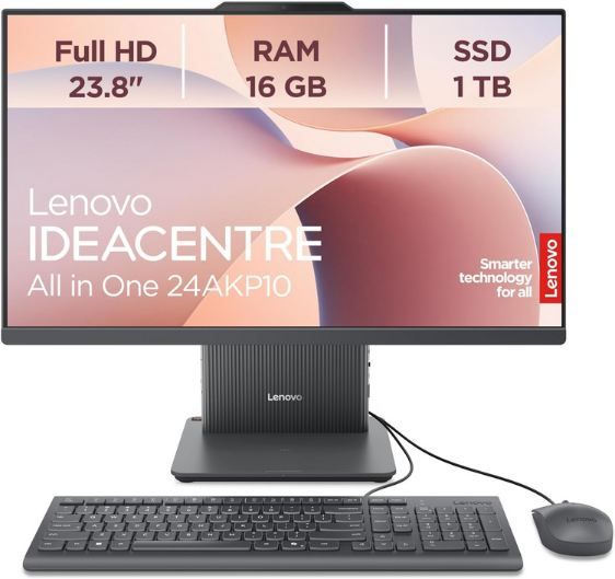 🖥️ Lenovo IdeaCentre All In One PC mit Ryzen 5 220, 16GB/1TB für 579,99€ (statt 699€)