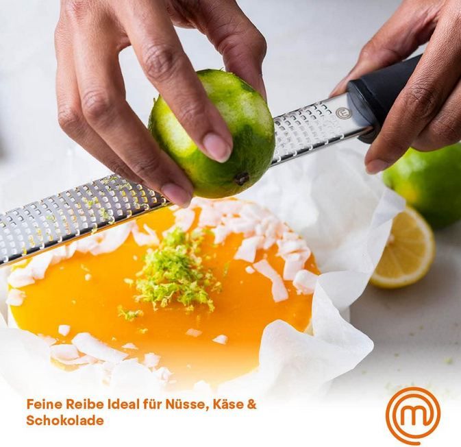 🍋 MasterChef Zester Handreibe mit Edelstahlklingen für 2,50€ (statt 8€) 🍋 MasterChef Zester Handreibe mit Edelstahlklingen für 2,50€ (statt 8€)