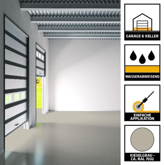 🏠 6kg Sika Sikafloor Garage Epoxidharz Bodenbeschichtung, Kieselgrau für 126,69€ (statt 156€) 🏠 6kg Sika Sikafloor Garage Epoxidharz Bodenbeschichtung, Kieselgrau für 126,69€ (statt 156€)