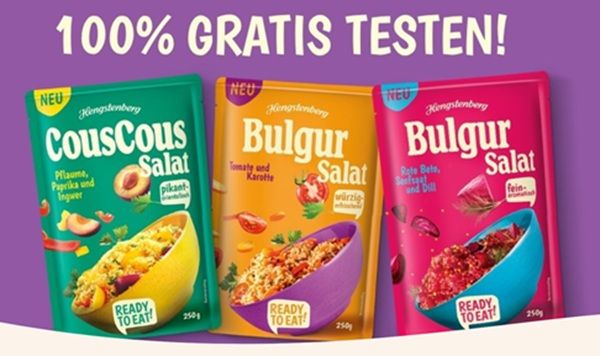 🥗Hengstenberg Salat to Go gratis ausprobieren