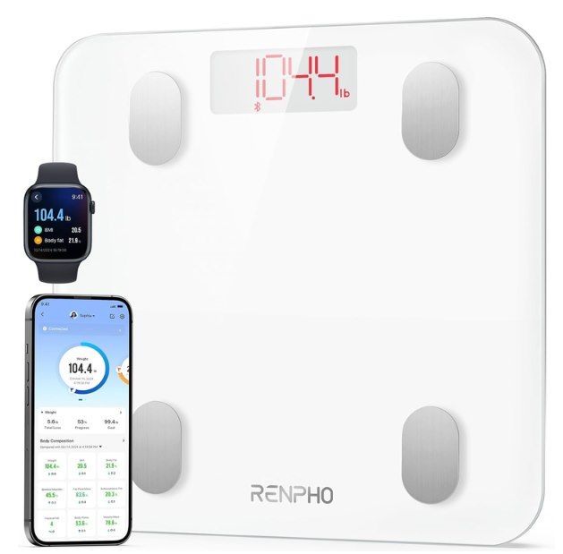 ⚖️ RENPHO Personenwaage mit 180kg Tragkraft für 20,39€ (statt 24€)