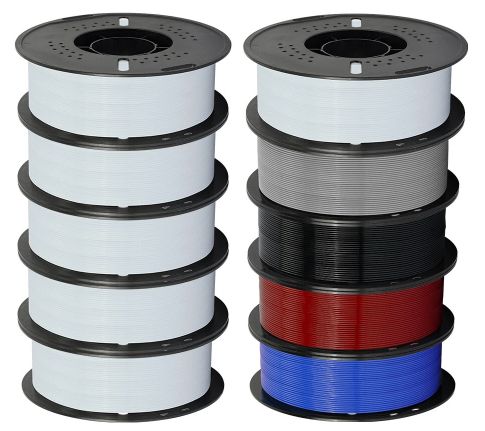 🔴🔵 10x KINGROON PETG 3D Druckerfilament 1.75mm mit je 1kg für 58,66€ (statt 90€)