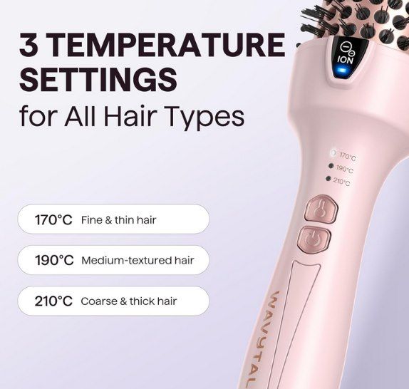 👱‍♀️ Wavytalk Ionische Thermobürste für 25€ (statt 38€)