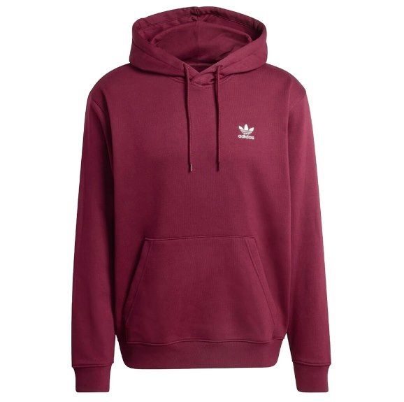 👕 adidas Essential Loose Fleece Hoodie Maroon für 34,98€ (statt 43€)