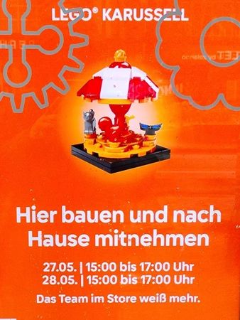 Gratis: LEGO Karussell in LEGO Stores am 27.05. – 28.05. bauen