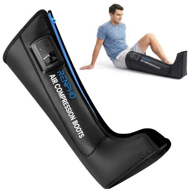 🦵 RENPHO Beinmassagegerät mit intelligentem Drucksensor für 152,99€ (statt 180€)