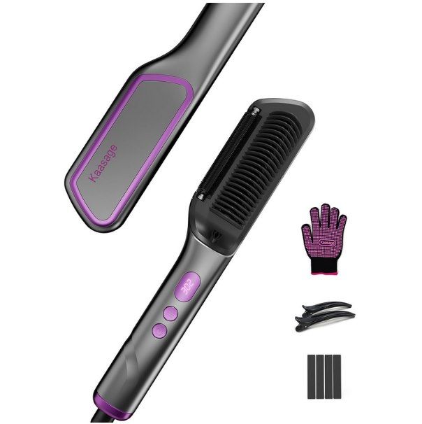 👱‍♀️ Kaasage 2in1 Glättkamm mit 9 Temperatureinstellungen für 34,99€ (statt 70€)