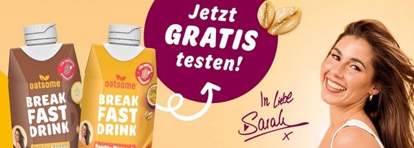 Kaufland: Oatsome Breakfast Drink kostenlos ausprobieren