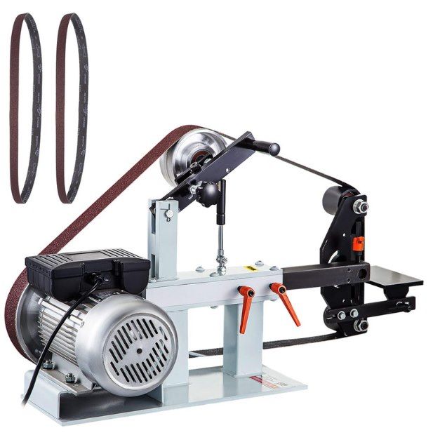 🪒 VEVOR 1500W Bandschleifmaschine (5 x 208cm & 2800 r/min ) für 495,67€ (statt 586€)