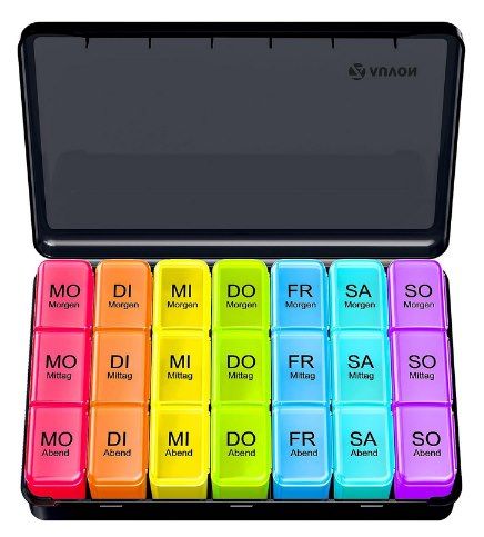 💊 AUVON Tablettenbox für 7 Tage und je 3 Fächer für 7,99€ (statt 10€) 💊 AUVON Tablettenbox für 7 Tage und je 3 Fächer für 7,99€ (statt 10€)