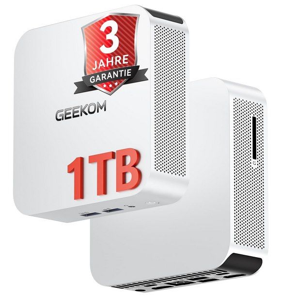 🖥️ GEEKOM A5 Pro 2026 Mini-PC mit AMD R5-7530U, 16GB/1TB für 519€ (statt 619€)