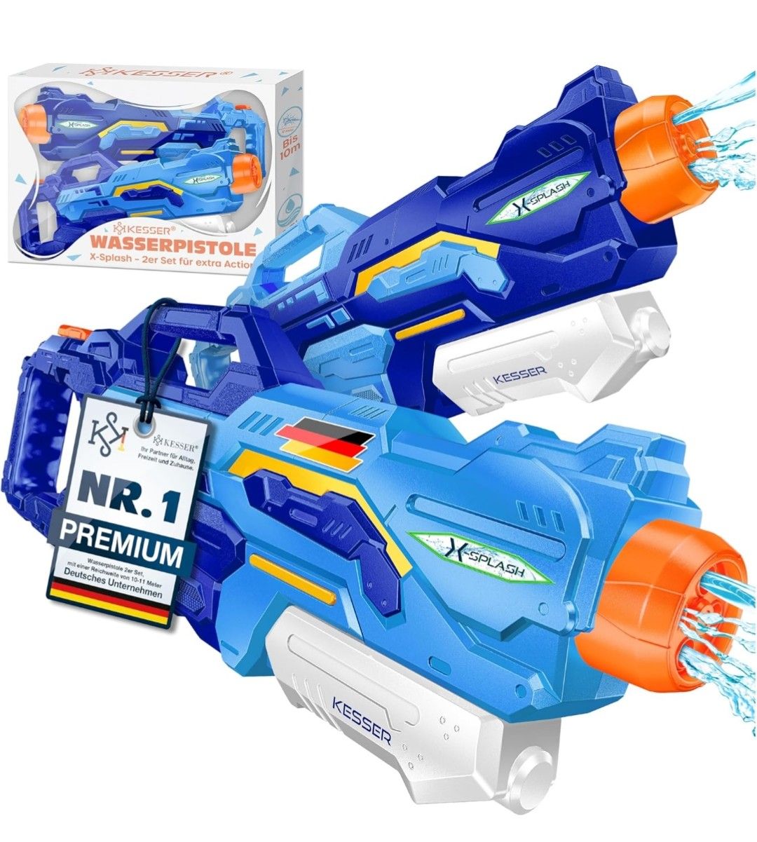 2x KESSER Wasserpistolen für 29,80€ (statt 37€)
