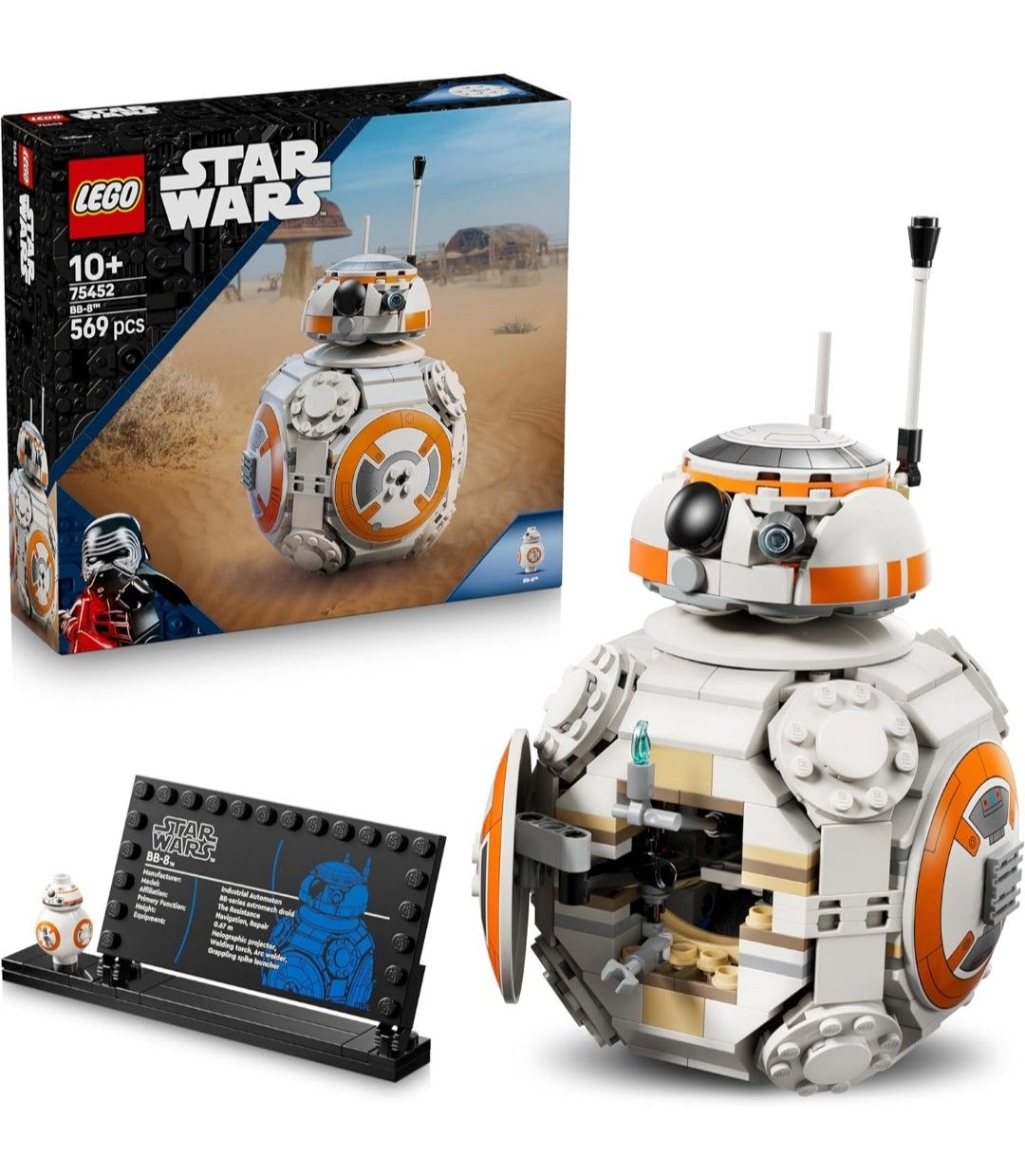 LEGO Star Wars 75452 Der Astromech-Droide BB-8 LEGO Star Wars 75452 Der Astromech Droide BB 8