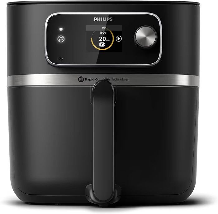 Friteuse Philips Séries Airfryer Combi XXL HD9880/90 Noir