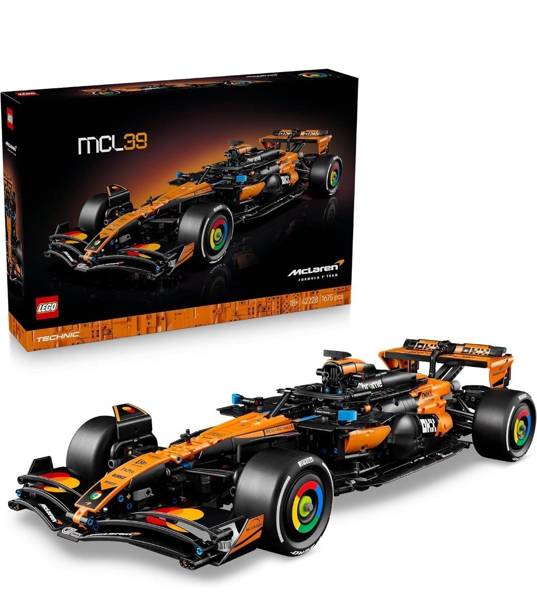 LEGO Technic McLaren MCL39 F1 Rennwagen