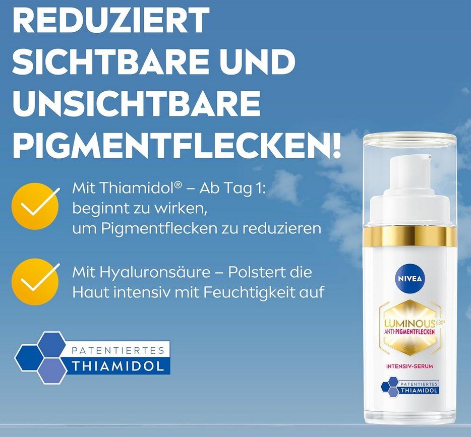 🧴 Nivea Cellular Luminous630 Anti Pigmentflecken Serum ab 11€ (statt 17€)