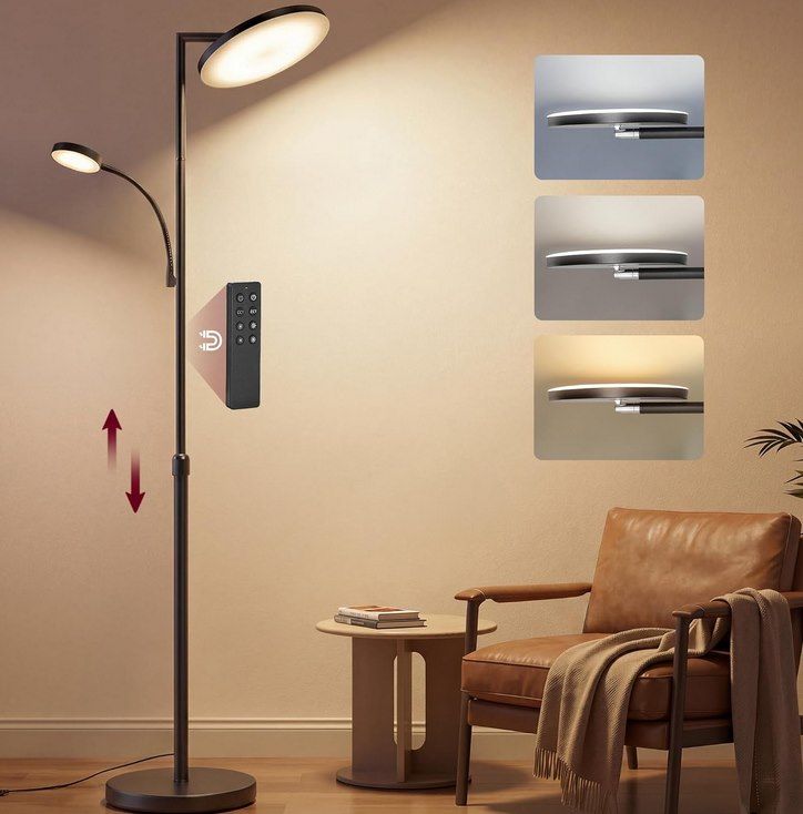 🛋️ VASAGLE LED Stehlampe mit Fernbedienung für 46,73€ (statt 57€)