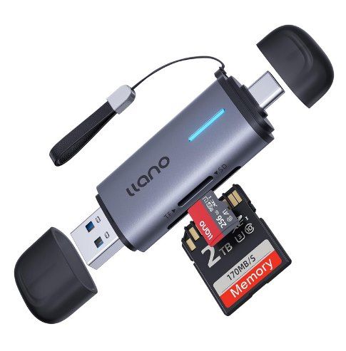 💾 llano USB & USB-C SD Kartenleser für 6,99€ (statt 10€)