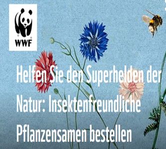 wwf: Gratis Insektenfreundliche Pflanzensamen