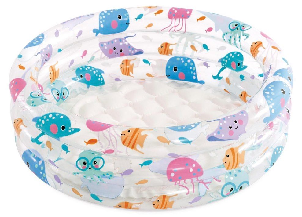 💦 Intex aufblasbarer 3 Ring Pool 61 x 22 cm für 4,79€ (statt 10€)