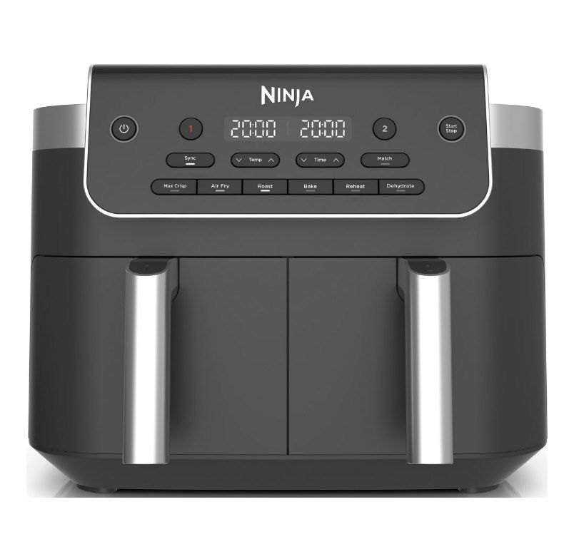Fehler?🍗 NINJA DualZone Heißluftfritteuse mit 2 Schubladen ab 55€ (statt 170€)