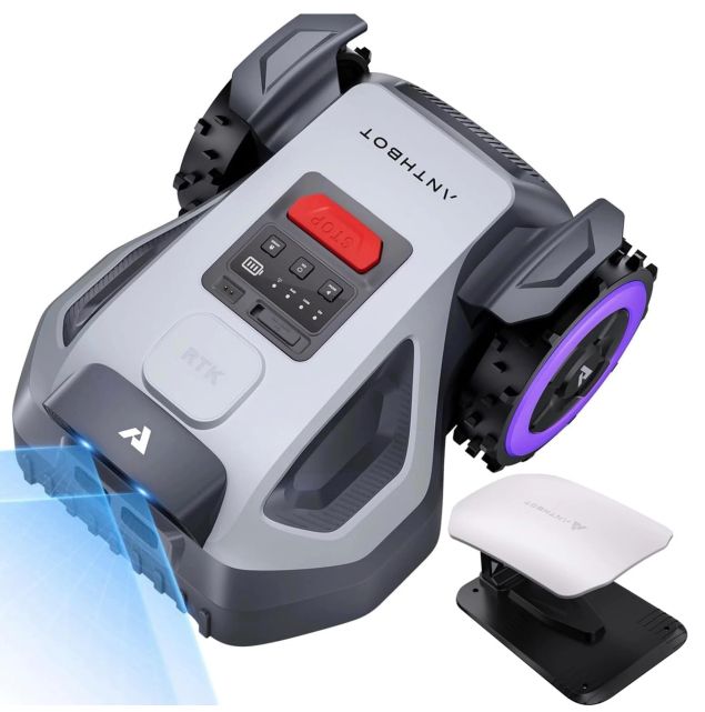 👨‍🌾 ANTHBOT M9 Mähroboter ohne Begrenzungskabel mit RTK für 683€ (statt 888€) + Garage Pro