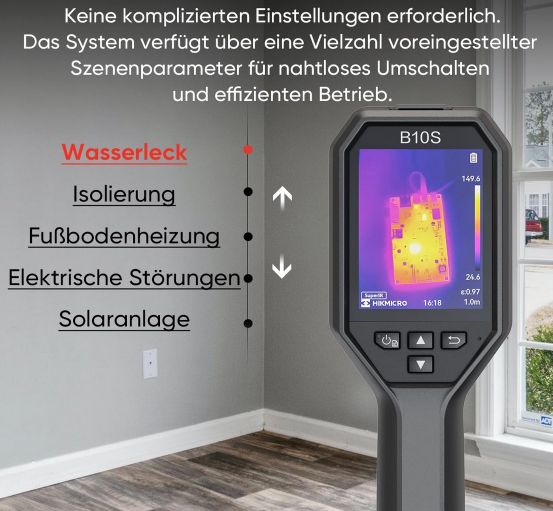 🔥 HIKMICRO B10S Wärmebildkamera ( 20°C ~ 550°C) für 322€ (statt 370€)