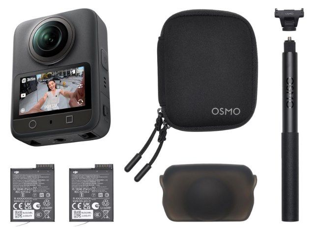 📸 DJI Osmo 360 Essential Combo 8K 360° Actioncam für 385€ (statt 539€)