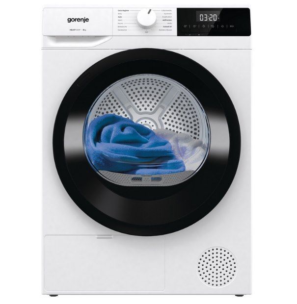 👕 Gorenje DHNE82 Wärmepumpentrockner (8kg) für 309€ (statt 370€)
