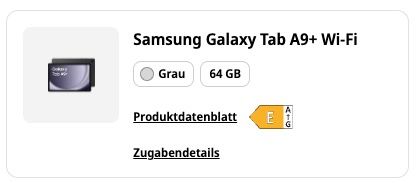 🧨 Samsung Galaxy A57 + Galaxy Tab A9 für 69€ ➡️ Vodafone Allnet 20GB für 14,99€ mtl. 🔥 eff. 123€ Gewinn