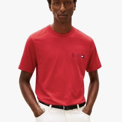 👕 Tommy Hilfiger Small Crest Outline Tee Herren T-Shirt für 15,92€ (statt 25€)