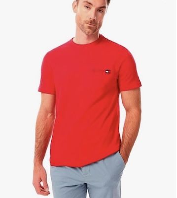 👕 Tommy Hilfiger Small Crest Outline Tee Herren T Shirt für 15,92€ (statt 25€)