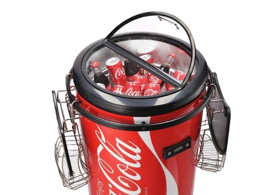 🏠 Coca Cola Party Cooler Kühltonne 50l mit Kompressor ➡️ für 305€ (statt 360€)
