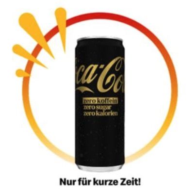 🥤💨 Coca-Cola Zero Koffein Zero Sugar bei McDonalds ➡️ für 250 Punkte abstauben
