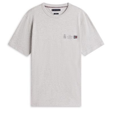 👕 Tommy Hilfiger Small Crest Outline Tee Herren T-Shirt für 16,73€ (statt 22€)