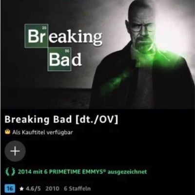 🧨 Nur Prime: Breaking Bad – Alle 6 Staffeln in HD ➡️ für nur 9,99€ (statt 92€)