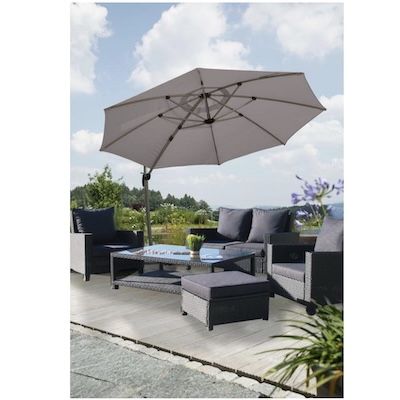 🏖️ Schneider Rhodos Rondo Sonnenschirm mit Ø 350 cm für 389,99€ (statt 436€)