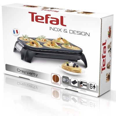 🥞 Tefal Crep Party – Pfannkuchenmaker für 64,99€ (statt 77€)