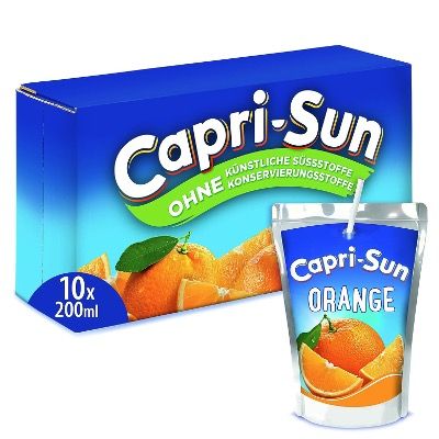 🍊💨 4x Capri-Sun Orange jeweils 10x 200ml für 11,36€ (statt 25€) 🧨 nur 28 Cent pro Drink