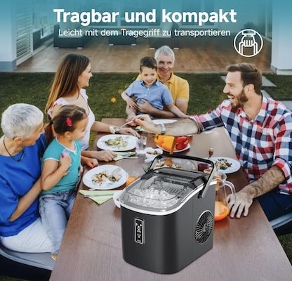 🧊 EUHOMY Eiswürfelmaschine mit 12 Kg/Tag für 74,99€ (statt 90€) 🧊 EUHOMY Eiswürfelmaschine mit 12 Kg/Tag für 74,99€ (statt 90€)
