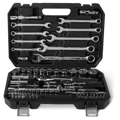 🛠️ Amazon Basics 82-tlg. Steckschlüsselsatz für 45,55€ (statt 54€)